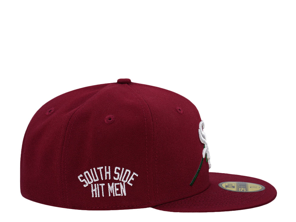 New Era Chicago White Sox Rose South Side Hit Men Edition 59Fifty Fitted Gorra