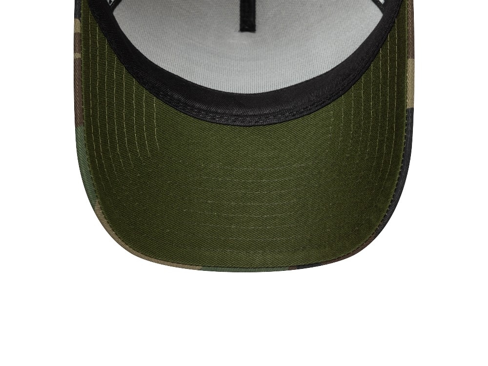 New Era Camo Patch Stone 9Forty A Frame Snapback Gorra