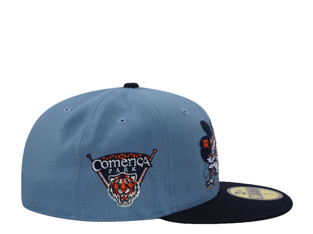 New Era Detroit Tigers Comerica Park Faded Blue Two Tone Edition 59Fifty Fitted Gorra