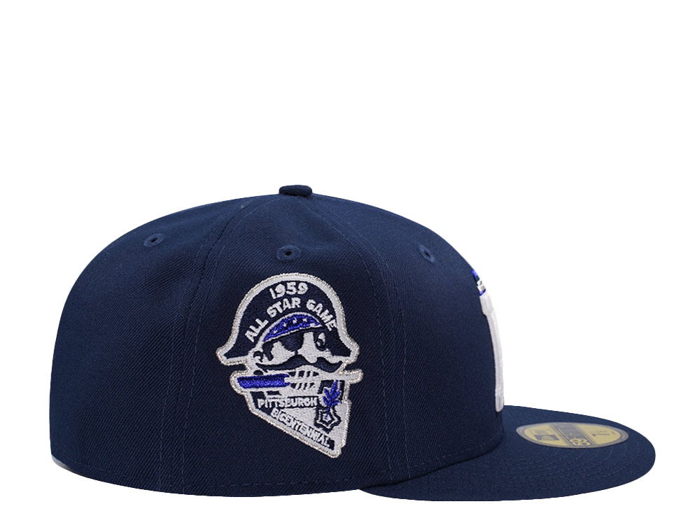 New Era Pittsburgh Pirates All Star Game 1959 Ocean Blue Horror Edition 59Fifty Fitted Gorra