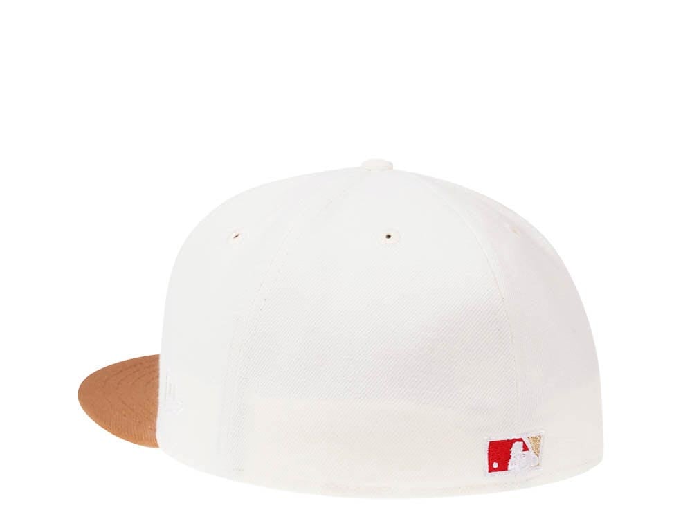 New Era Milwaukee Brewers All Star Game 2002 Creame Dome Edition 59Fifty Fitted Gorra