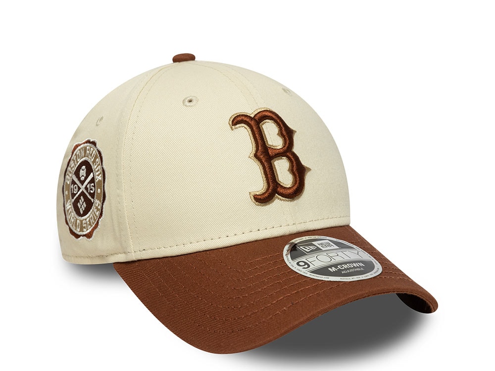 New Era Boston Red Sox 1915 World Series Two Tone Edition 9Forty M Crown Snapback Gorra