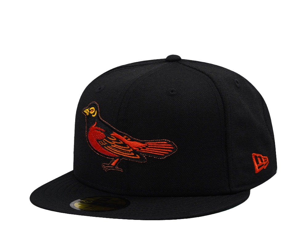New Era Baltimore Orioles Wool Black Prime Edition 59Fifty Fitted Gorra
