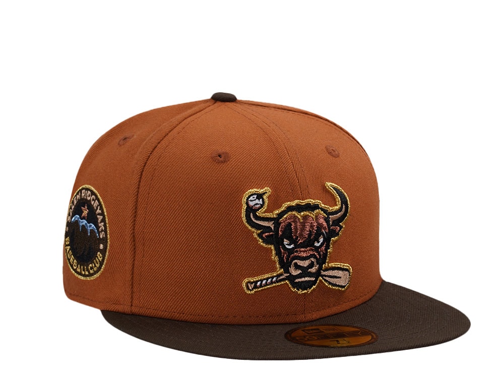 New Era Salem RidgeYaks Earthy Walnut Two Tone Edition 59Fifty Fitted Gorra