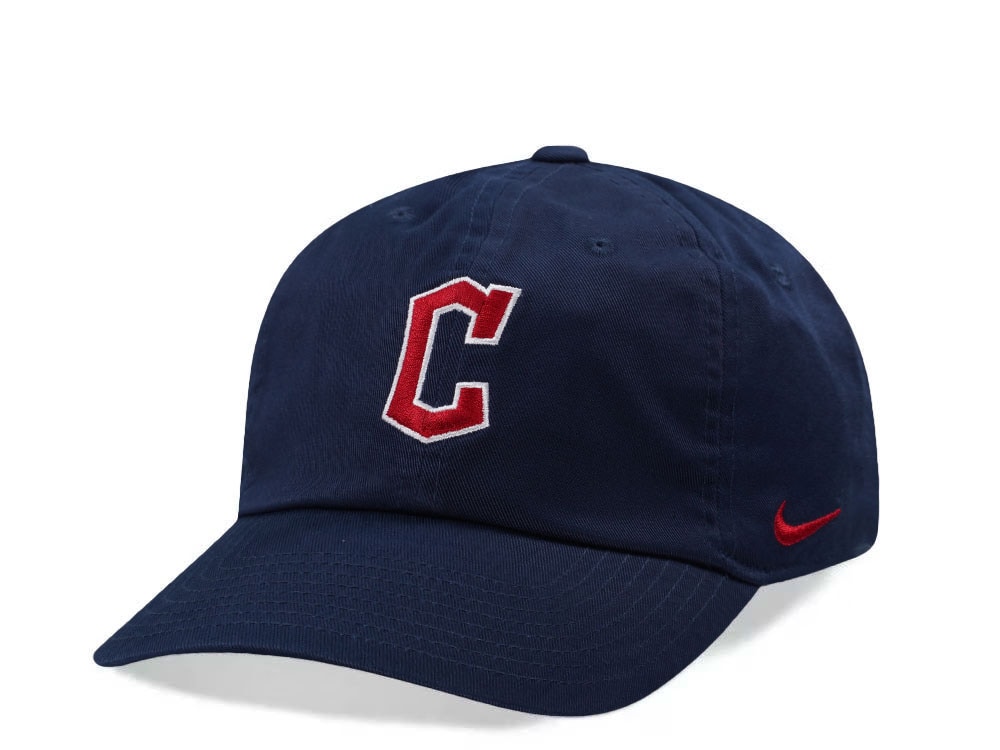 Nike Cleveland Guardians Club Navy Edition Strapback Gorra