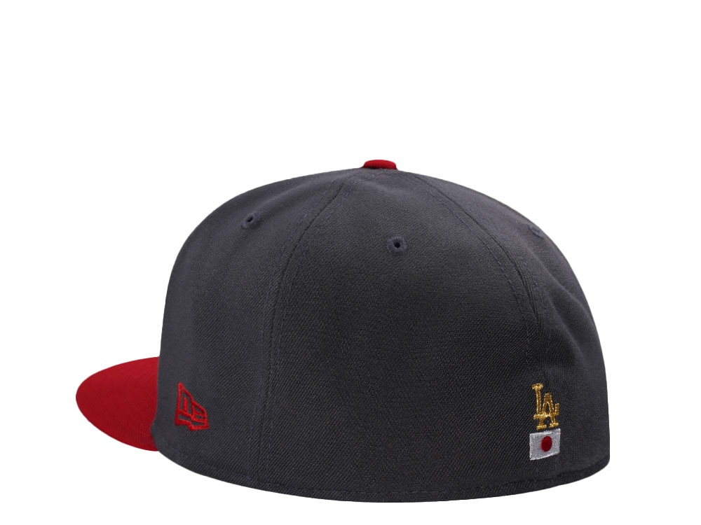 New Era Los Angeles Dodgers Shohei Ohtani Gray Two Tone Edition 59Fifty Fitted Gorra