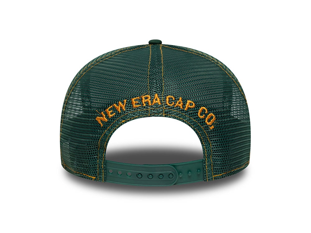 New Era Cap & Claw Cord Dark Green 9Fifty Trucker Snapback Gorra