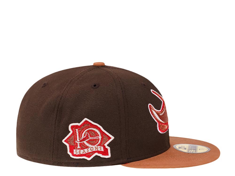 New Era Tampa Bay Rays 10th Anniversary Copper Canvas Edition 59Fifty Fitted Gorra