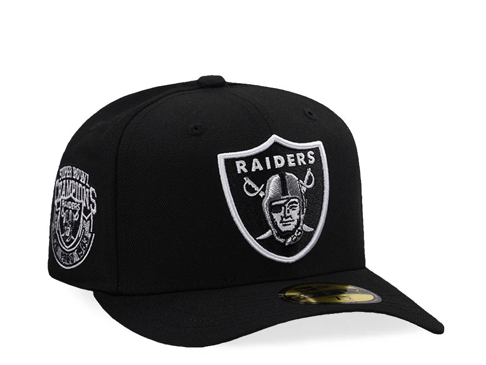 New Era Las Vegas Raiders Champions Black Prime Edition 59Fifty Pre Curved Fitted Gorra
