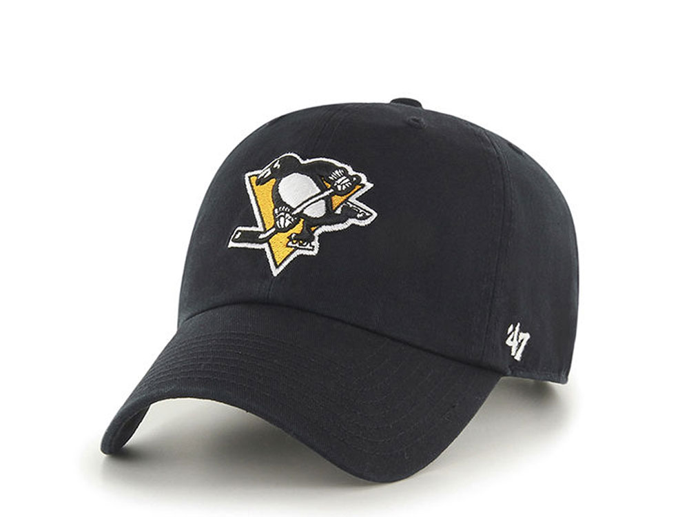 47brand Pittsburgh Penguins Clean up Strapback Gorra