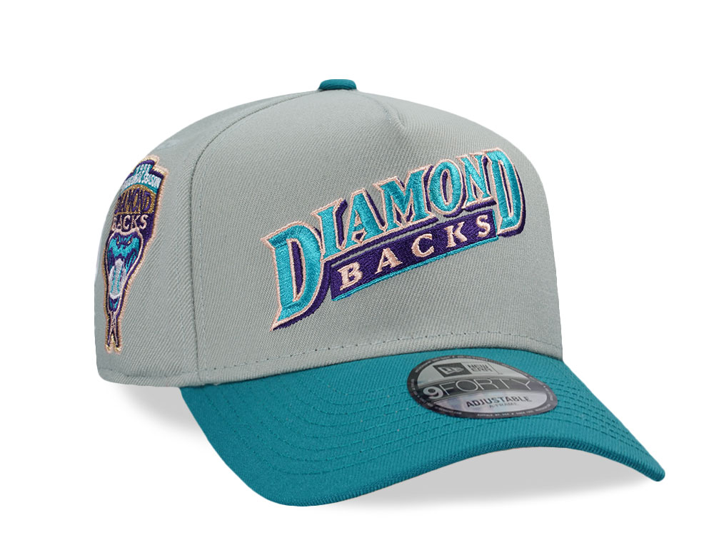 New Era Arizona Diamondbacks Inaugural Season 1998 Everest Peach Two Tone Edition 9Forty A Frame Snapback Gorra