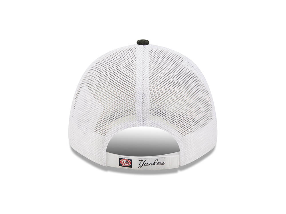 New Era New York Yankees Black Home Field Edition 9forty Trucker Strapback Gorra