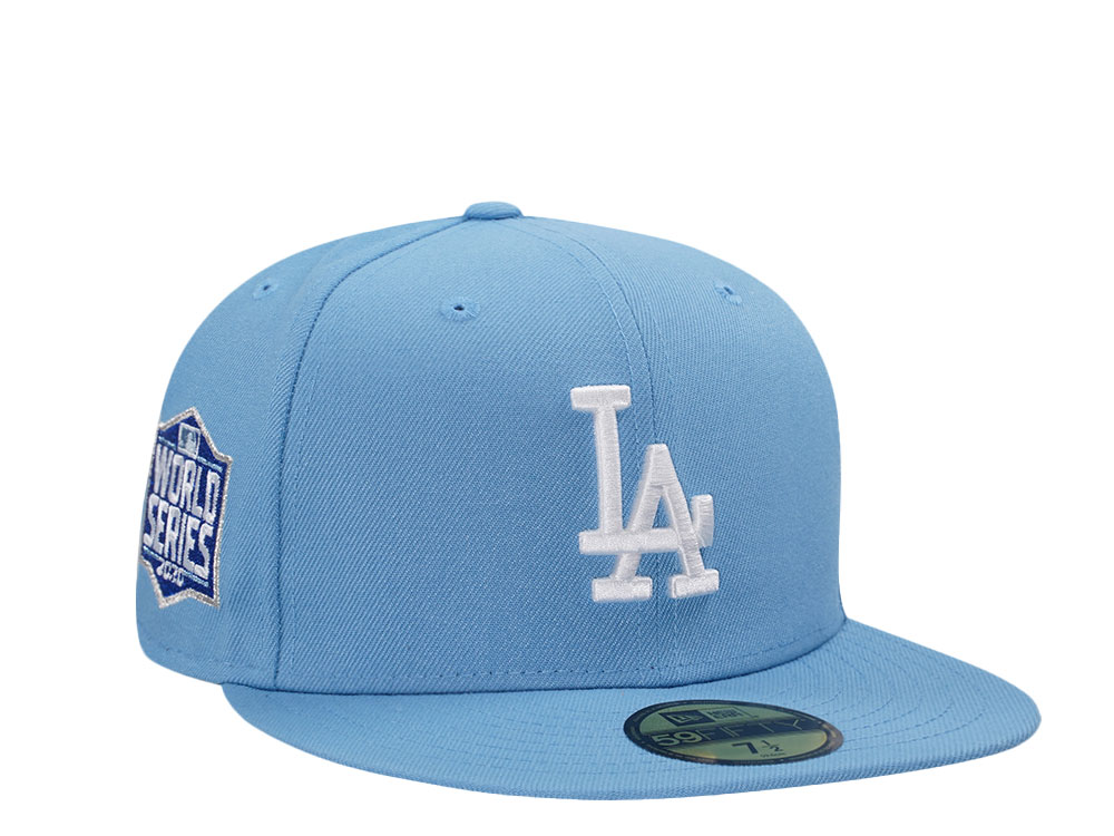 New Era Los Angeles Dodgers World Series 2020 Fresh Blue Prime Edition 59Fifty Fitted Gorra