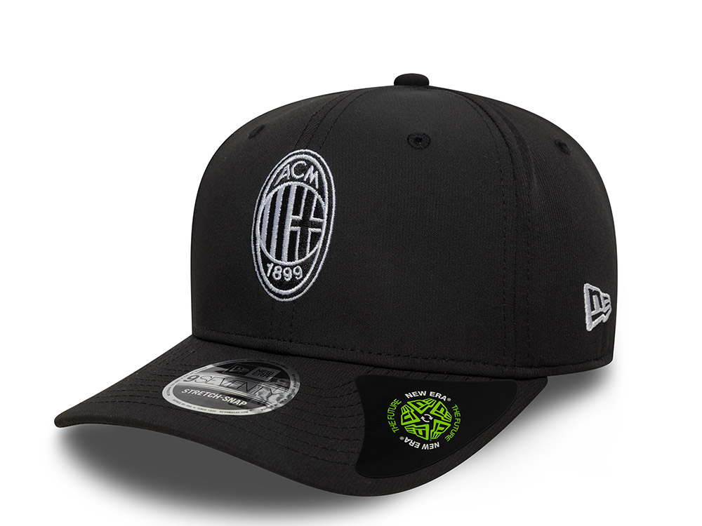 New Era AC Milan Black Recycled 9Seventy Snapback Gorra