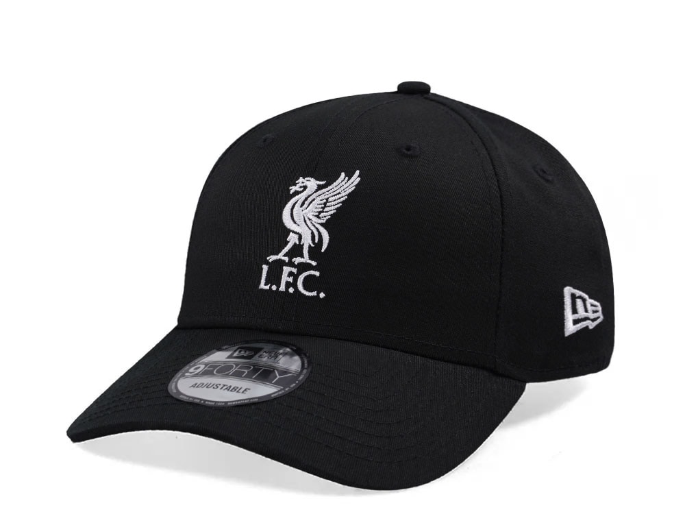 New Era Liverpool FC Core Black 9Forty Strapback Gorra