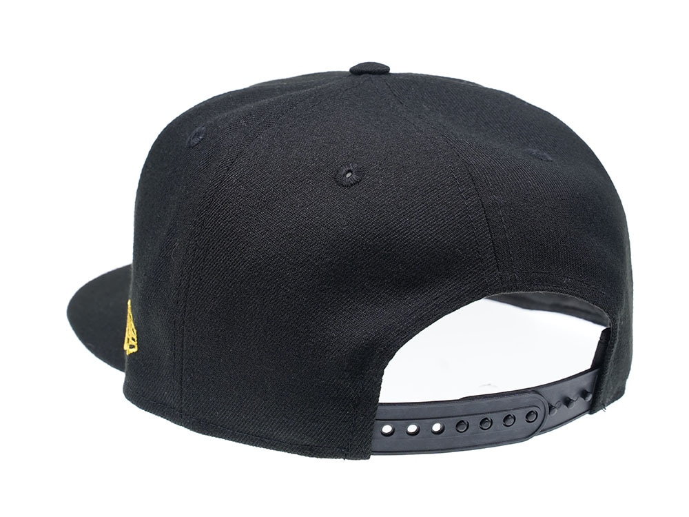 New Era Los Angeles Lakers Black Team Edition 9Fifty Snapback Gorra