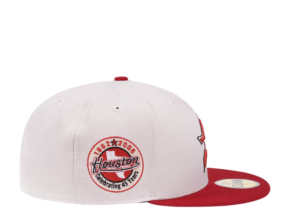 New Era Houston Astros 45th Anniversary Stone Two Tone Classic Edition 59Fifty Fitted Gorra