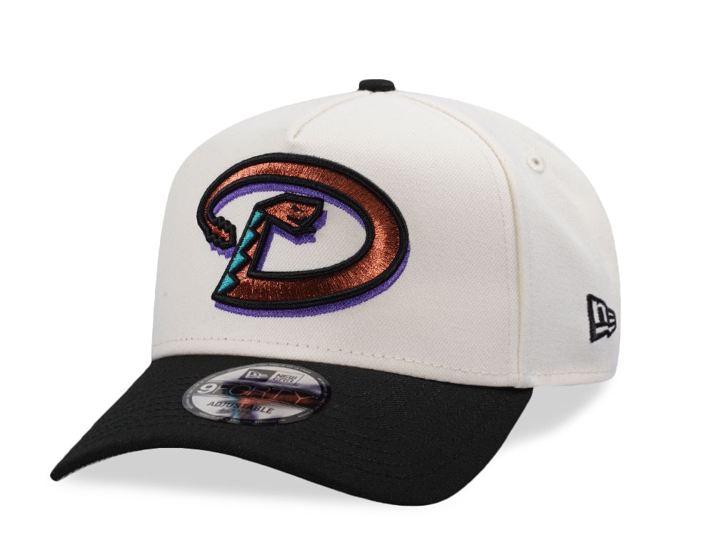 New Era Arizona Diamondbacks Chrome Two Tone Edition 9Forty A Frame Snapback Gorra