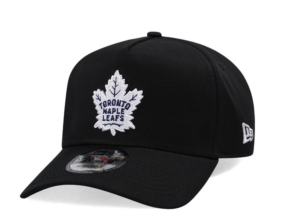 New Era Toronto Maple Leafs NHL Injection 2024 Black 9Forty A Frame Snapback Gorra
