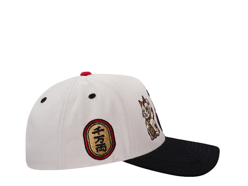 Parallel Union Japan Lucky Cat Chrome Two Tone Edition Snapback Gorra