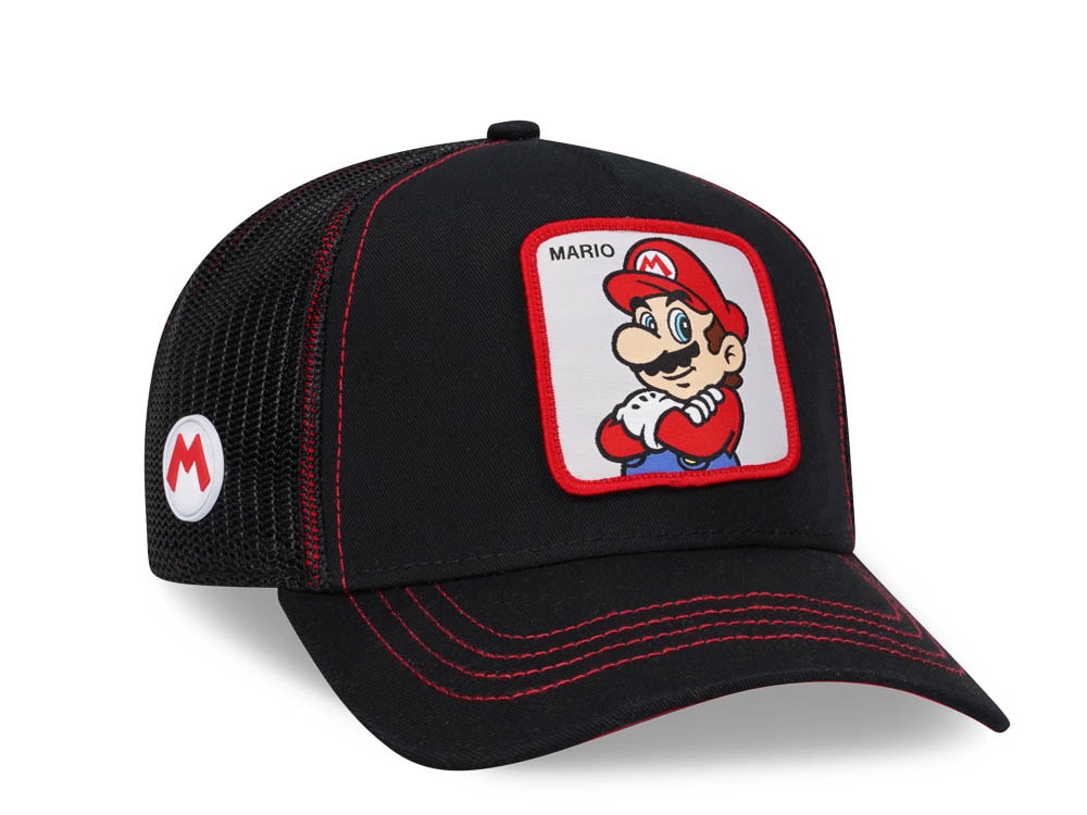 Capslab Super Mario Trucker Snapback Gorra