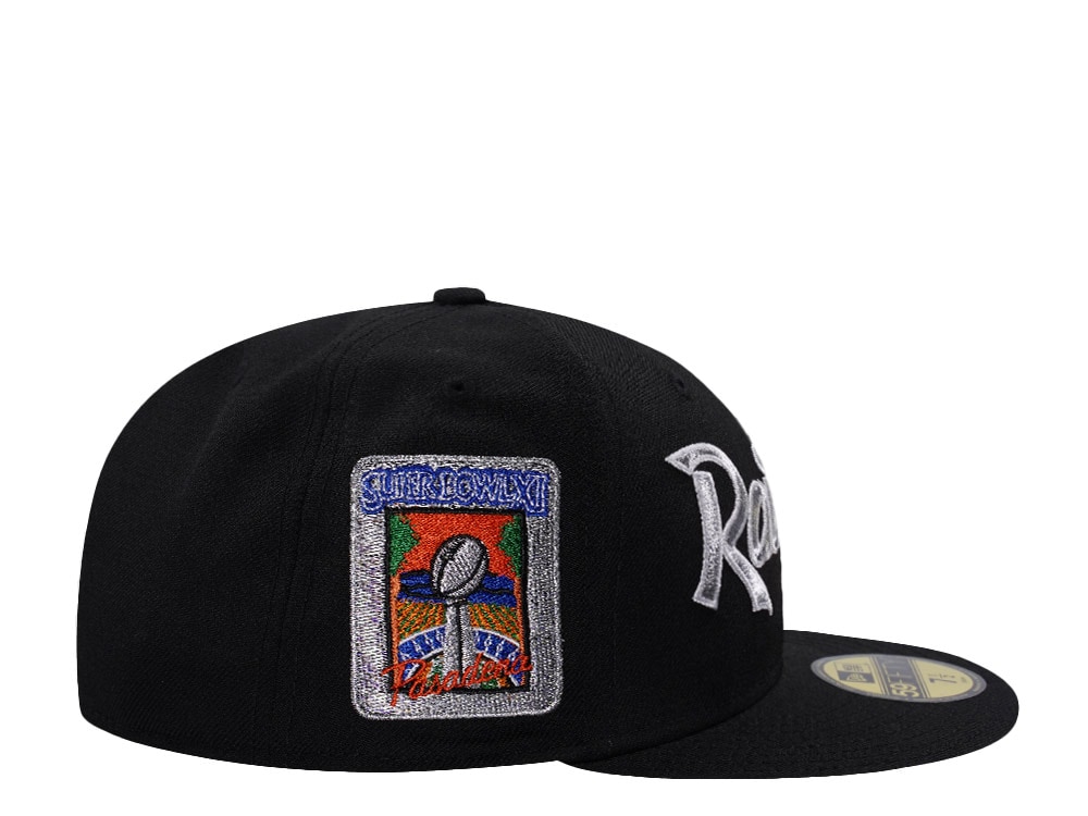 New Era Las Vegas Raiders Super Bowl XI Wool Black Prime Edition 59Fifty Fitted Gorra