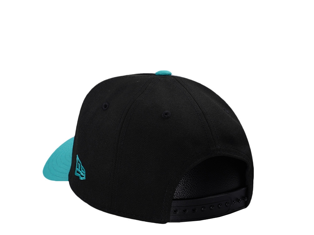 New Era Florida Marlins World Series 1997 Black Two Tone Edition 9Forty A Frame Snapback Gorra