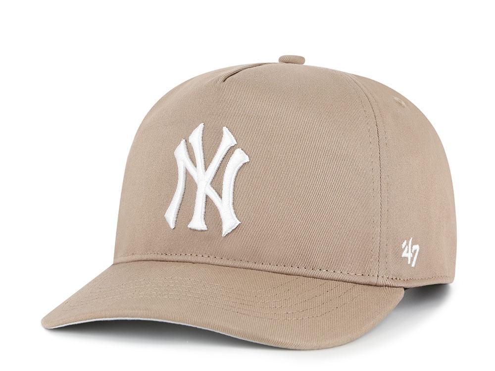 47 Brand New York Yankees Portabella Brown Hitch Snapback Gorra