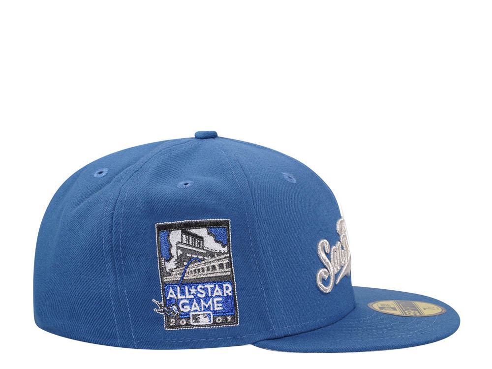 New Era San Francisco Giants All Star Game 2007 Sillver Indigo Edition 59Fifty Fitted Gorra