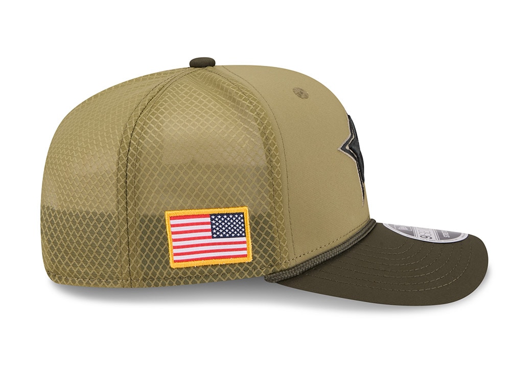 New Era Dallas Cowboys Salute To Service 2025 9Seventy Snapback Gorra
