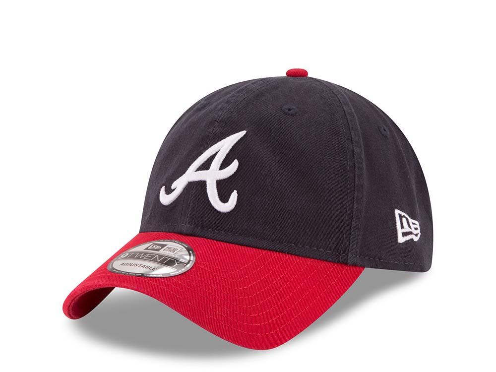 New Era Atlanta Braves Two Tone Core Classic 9Twenty Strapback Gorra