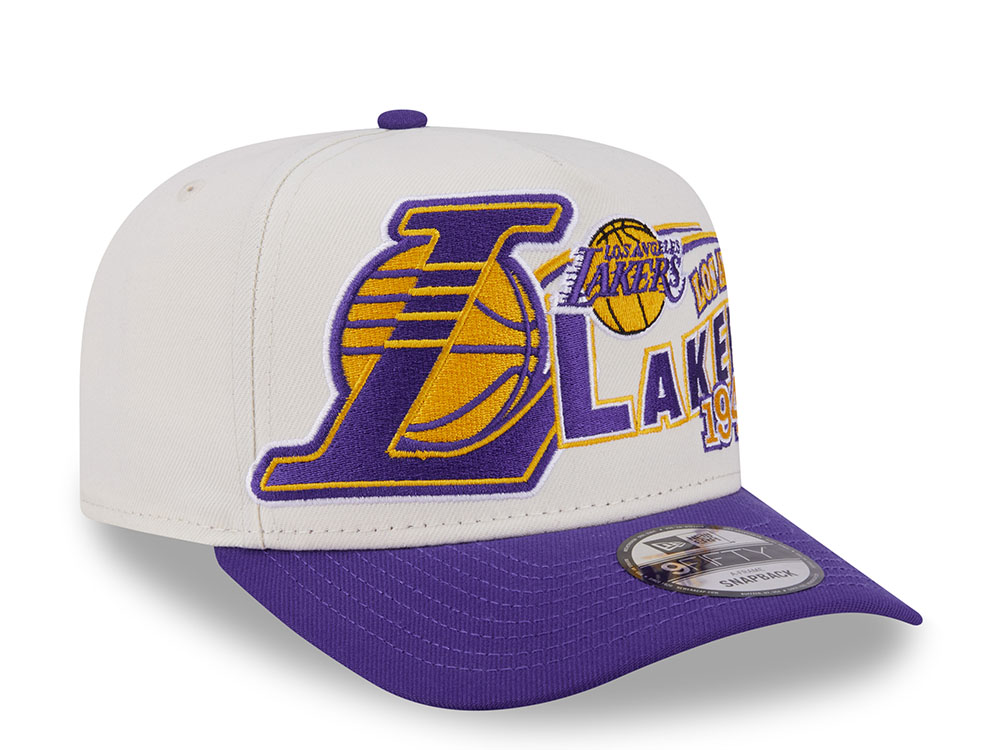 New Era Los Angeles Lakers 1947 Classic Edition 9Fifty A Frame Snapback Gorra