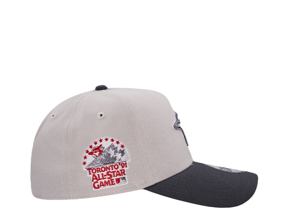 New Era Toronto Blue Jays All Star Game 1991 Stone Flame Two Tone Edition 9Forty A Frame Snapback Gorra