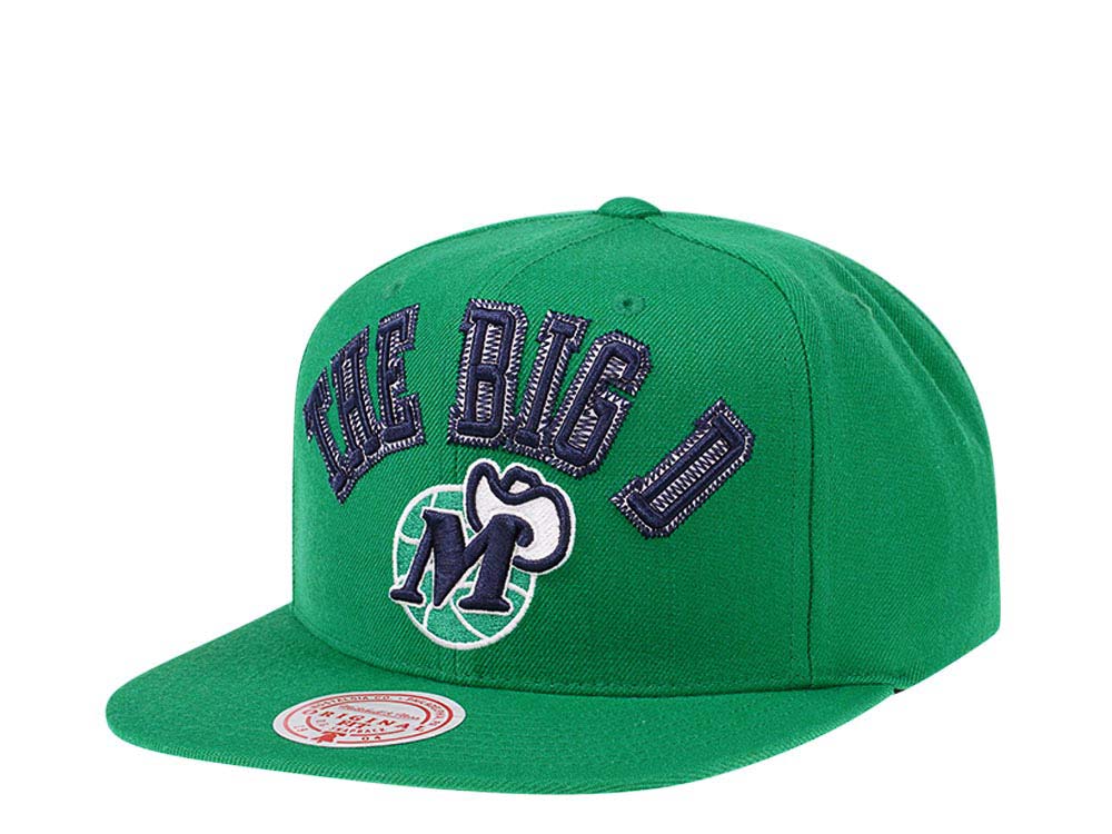 Mitchell & Ness Dallas Mavericks HWC Zig Zag Satin Undervisor Snapback Gorra