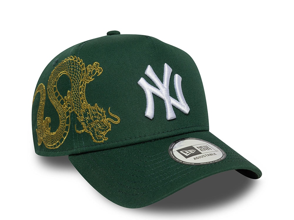 New Era New York Yankees Dark Green Dragon Edition 9Forty A Frame Snapback Gorra