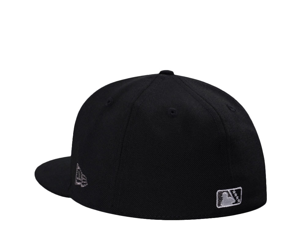 New Era Montgomery Gray Sox Southern League Black Prime Wool Edition 59Fifty Fitted Gorra