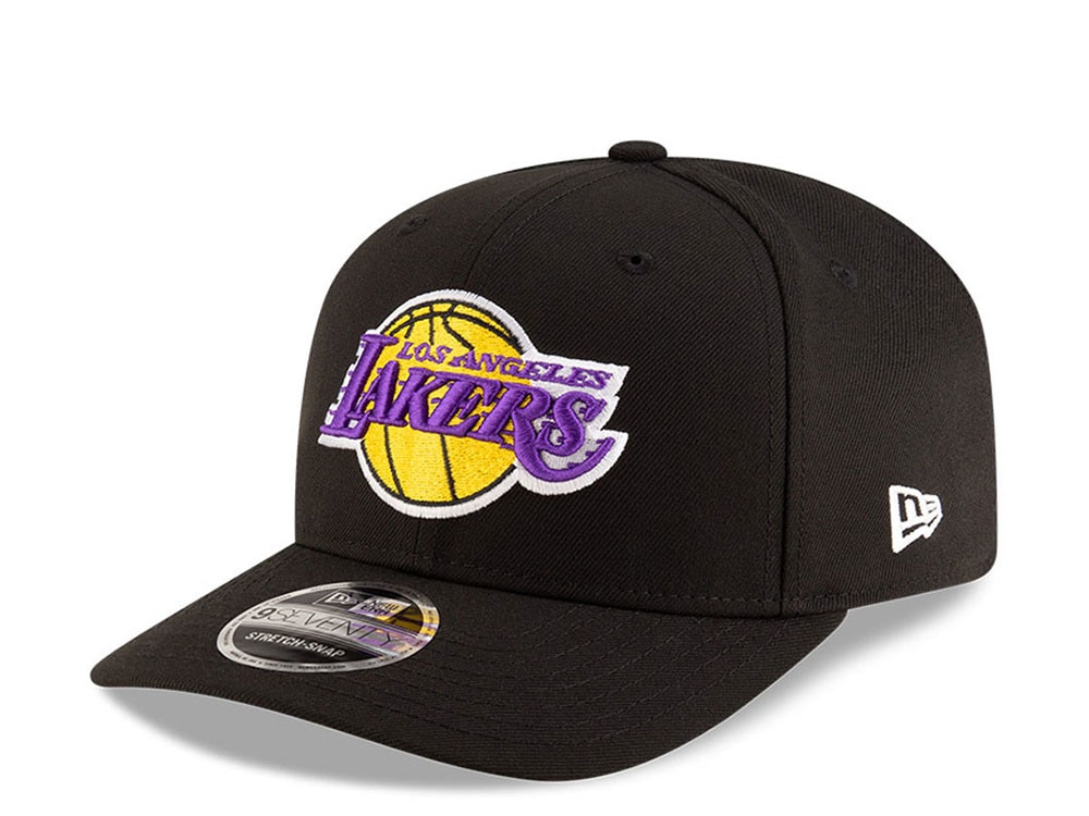New Era Los Angeles Lakers NBA Team Black Edition 9Seventy Snapback Gorra