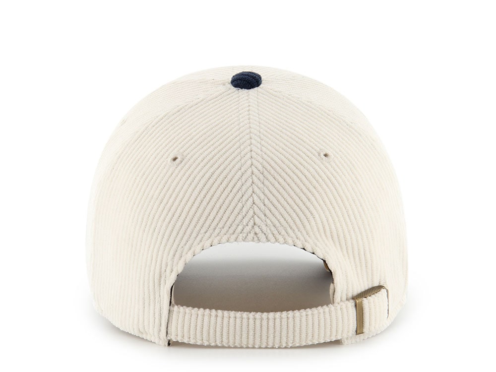 47Brand Boston Red Sox Natural Cord Base Runner Edition Clean Up Strapback Gorra