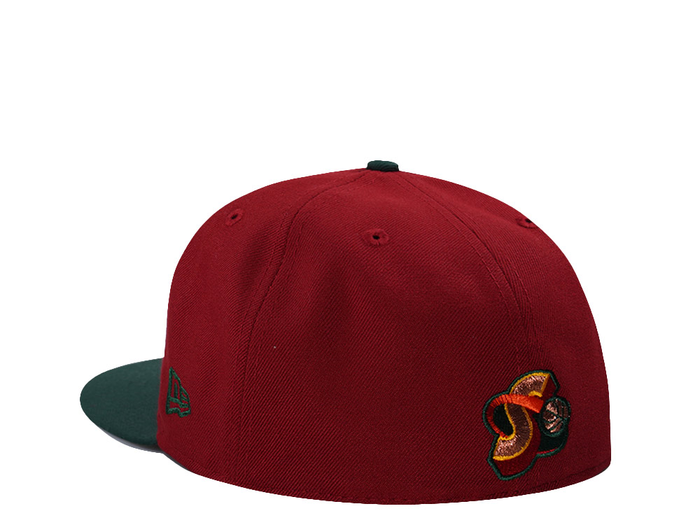 New Era Seattle Supersonics Love this Game Red Two Tone Edition 59Fifty Fitted Gorra