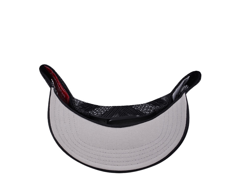 American Needle Mack Truck Square Patch Valin Black Trucker Snapback Gorra