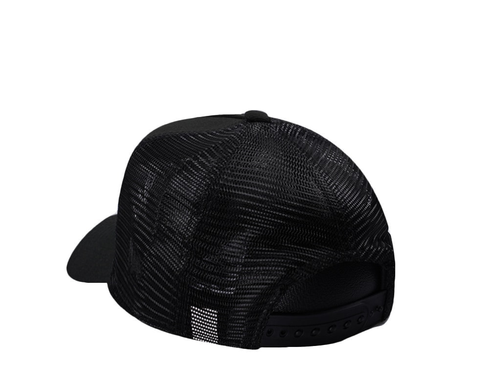 New Era Chicago Blackhawks Black Prime Edition 9Forty A Frame Trucker Snapback Gorra