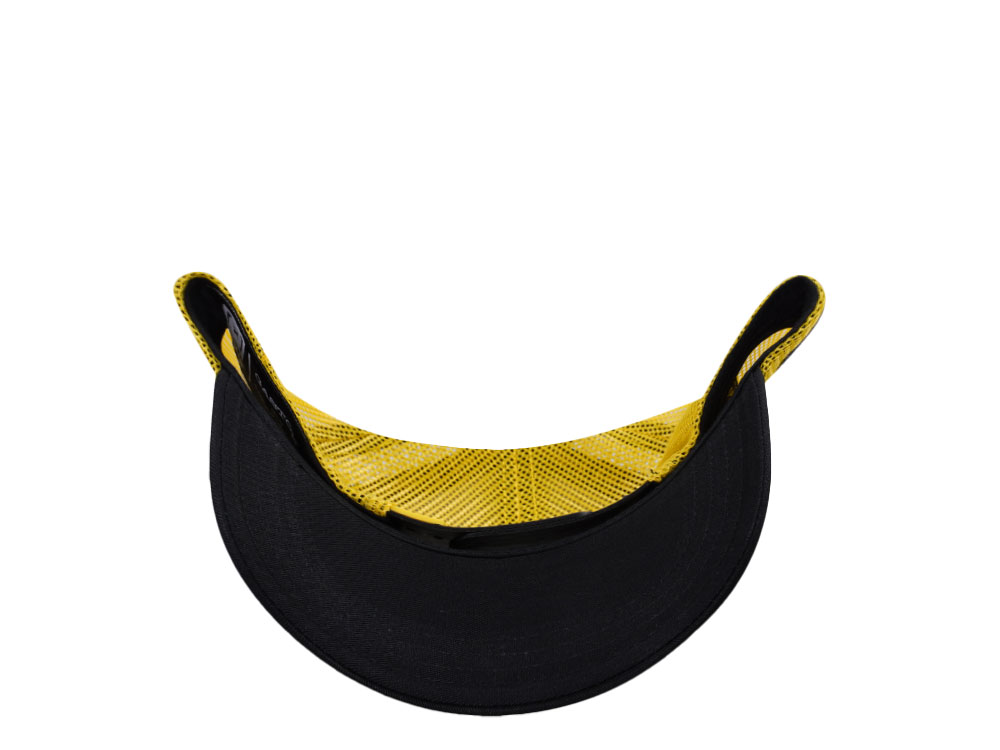 Capslab Gaston Black Yellow Trucker Snapback Gorra