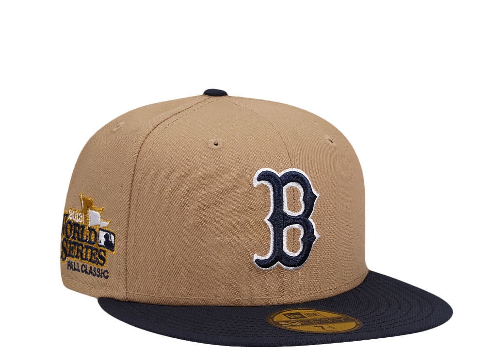New Era Boston Red Sox World Series 2013 Fall Two Tone Edition 59Fifty Fitted Gorra