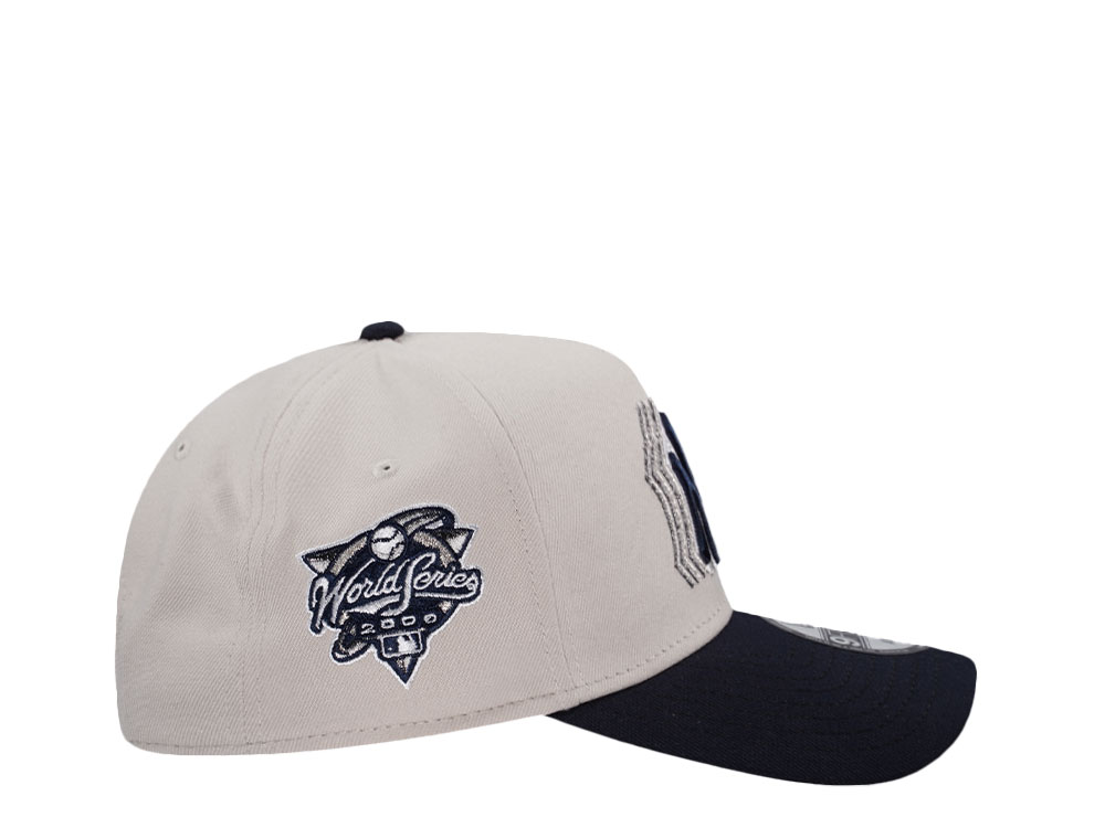 New Era New York Yankees World Series 2000 Fade Stone Two Tone Edition 9Forty A Frame Snapback Gorra
