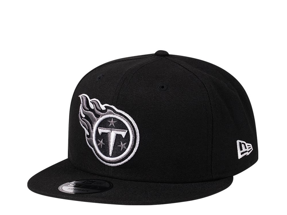 New Era Tennessee Titans Steel Black Edition 9Fifty Snapback Gorra