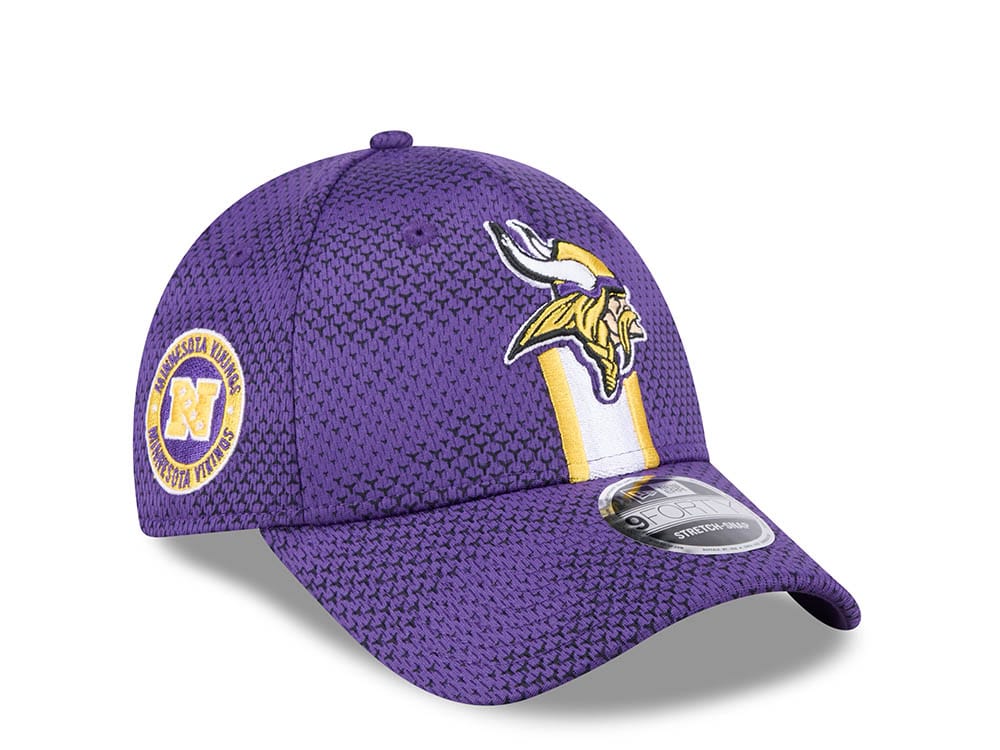 New Era Minnesota Vikings Sideline 2024 9Forty Stretch Snapback Gorra