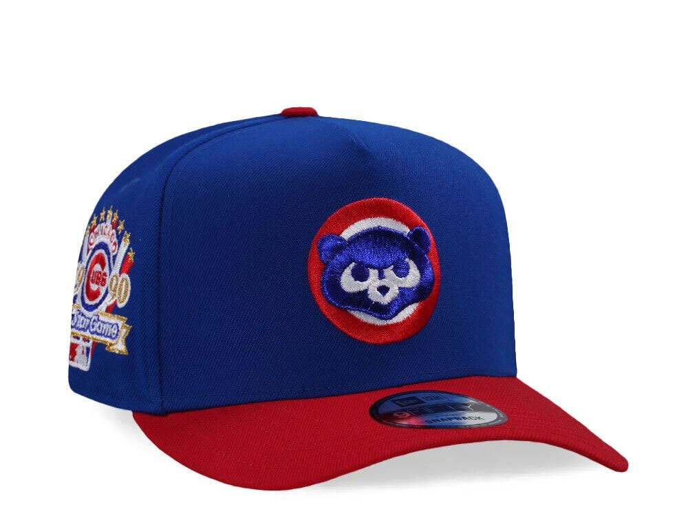 New Era Chicago Cubs All Star Game 1990 Two Tone Edition 9Fifty A Frame Snapback Gorra
