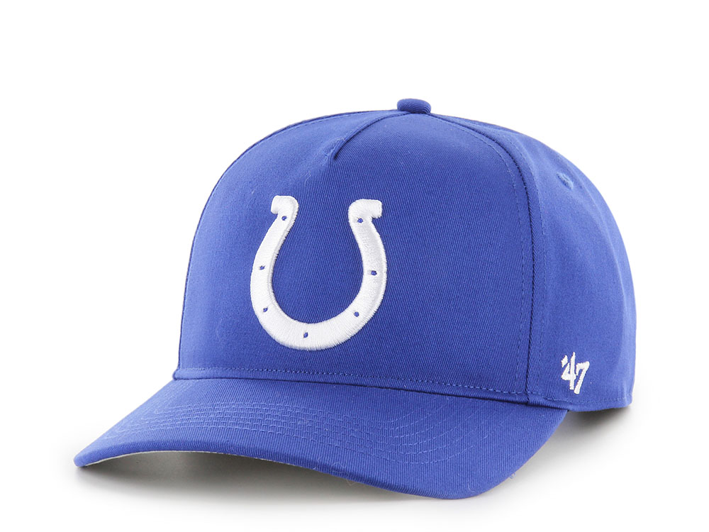 47Brand Indianapolis Colts Royal Blue Classic Edition Hitch Snapback Gorra