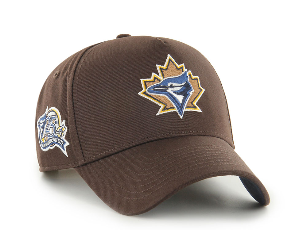 47Brand Toronto Blue Jays Cooperstown Brown Edition MVP Snapback Gorra