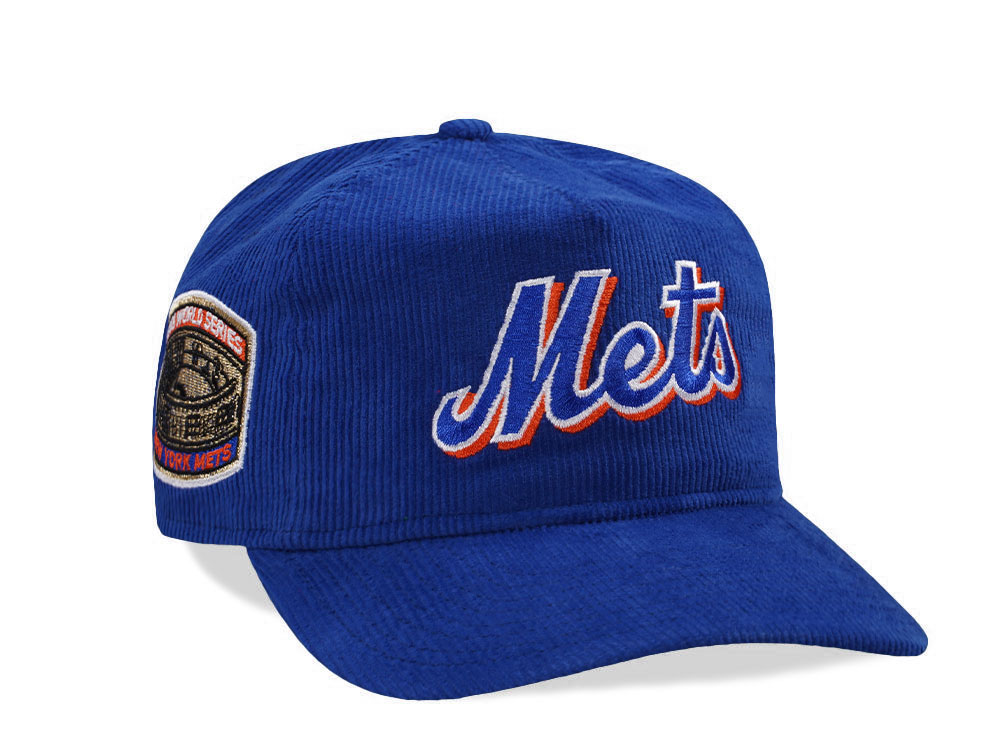 New Era New York Mets World Series 1968 Blue Corduroy Edition 19Twenty Snapback Gorra